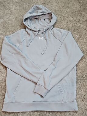 Under Armour Men’s Light Blue Pullover Hoodie